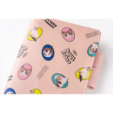 Hobonichi Techo 2026 Original Book & Cover - Candy Stripper: Random Dog & Cat (Pink) [JPY/A6/April Start]