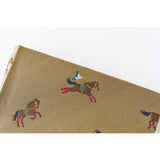 Hobonichi 2026 Spring Weeks Bow & Tie: Galloping Horses [JPN/Tall & Slim/April Start]