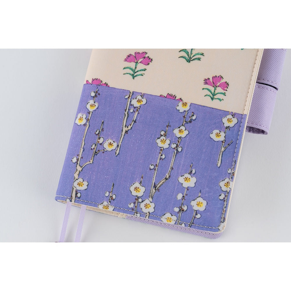 Hobonichi Techo 2026 Spring Original Book & Cover - Unsodo Bijutsukai (Plum and Dianthus) [JPN/A6/April Start]