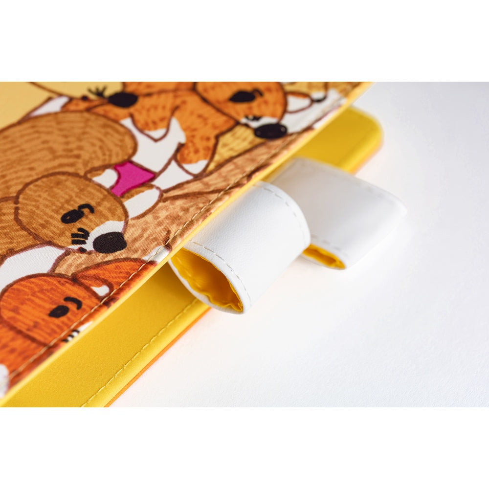 Hobonichi Techo 2026 Original Book & Cover - 100% ORANGE: Squirrel Squadron [JPN/A6/April Start]