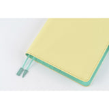 Hobonichi Techo 2026 Cousin A5 Book & Cover - Colors: Chamomile Mint [JPN/A5/April Start]