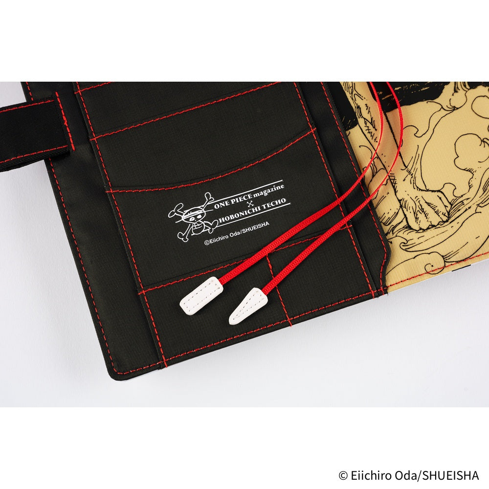 Hobonichi Techo 2026 Cousin A5 Book & Cover - ONE PIECE magazine Straw Hat Luffy (Black) [JPN/A5/April Start]
