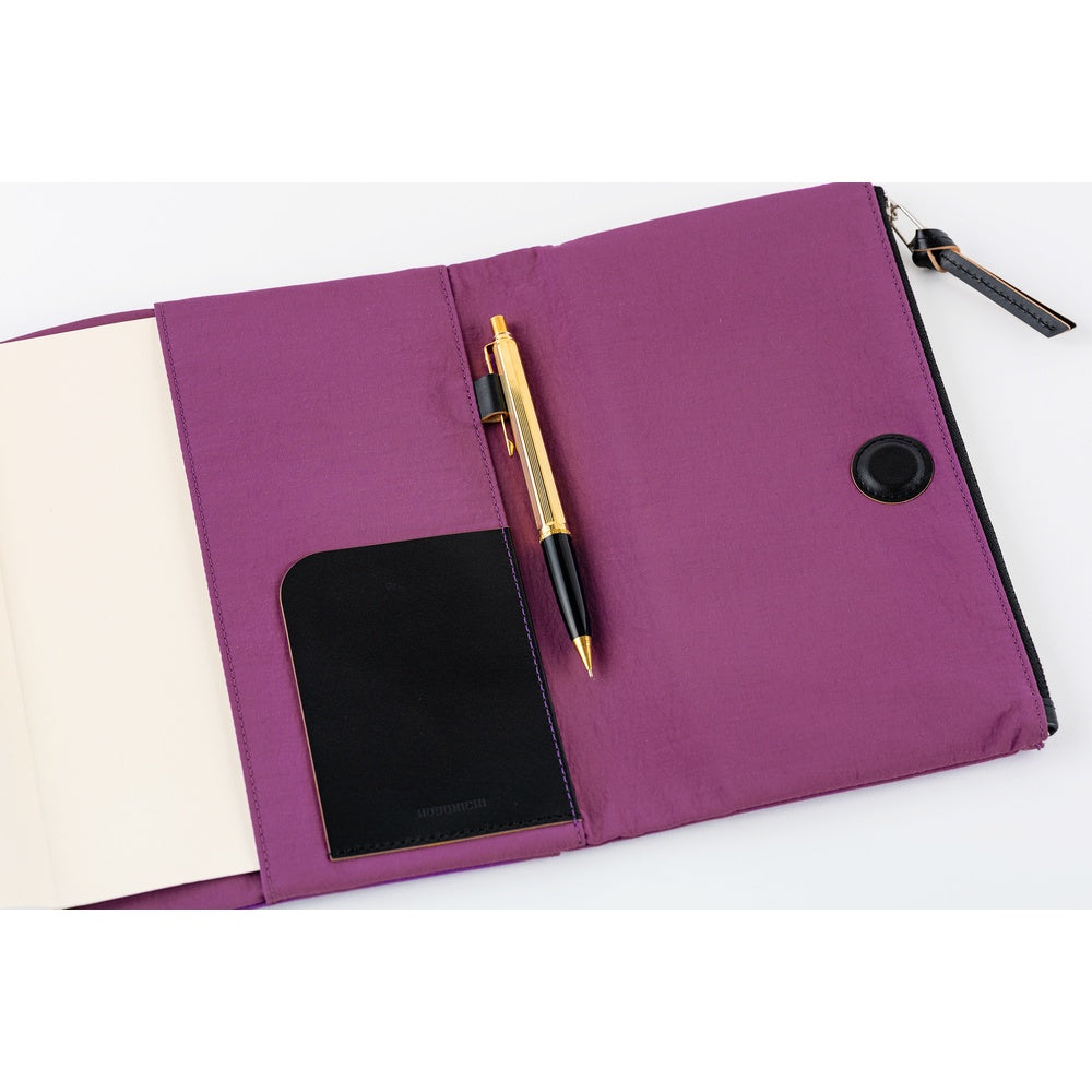 Hobonichi Techo 2026 Cousin A5 Book & Cover - Tragen: Purple [JPN/A5/April Start]