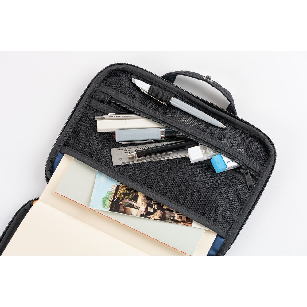 Hobonichi Techo 2026 Cousin A5 Book & Cover - POTR: Stroll (Black) [JPY/A5/April Start]