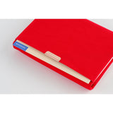 Hobonichi Techo 2026 Cousin A5 Book & Cover - Tragen: Red [ENG/A5/Jan Start]