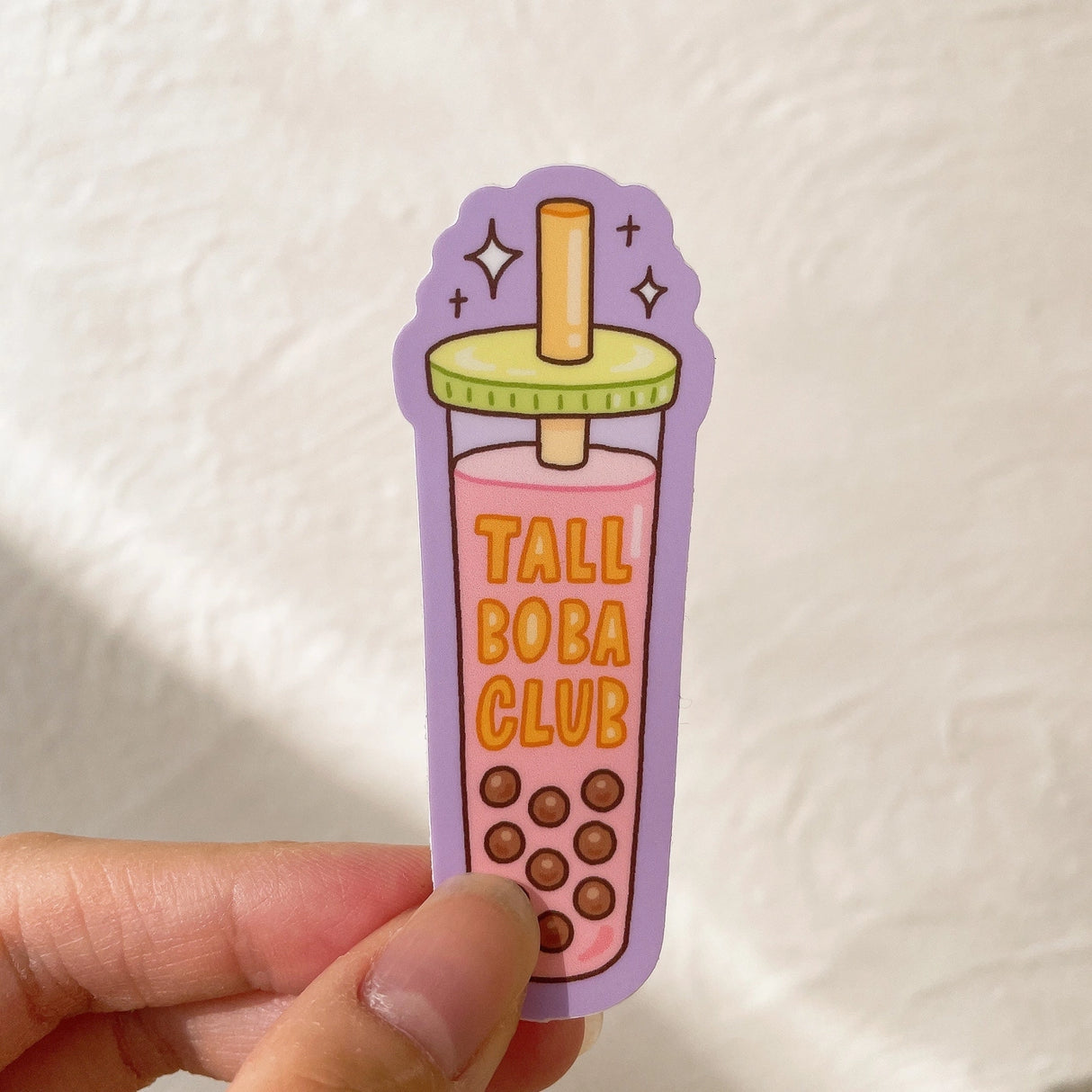 StickyRiceCo Vinyl Sticker - Tall Boba Club