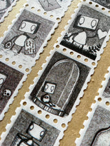 Jon Turner Illustration - Robot Stamps Washi Tape