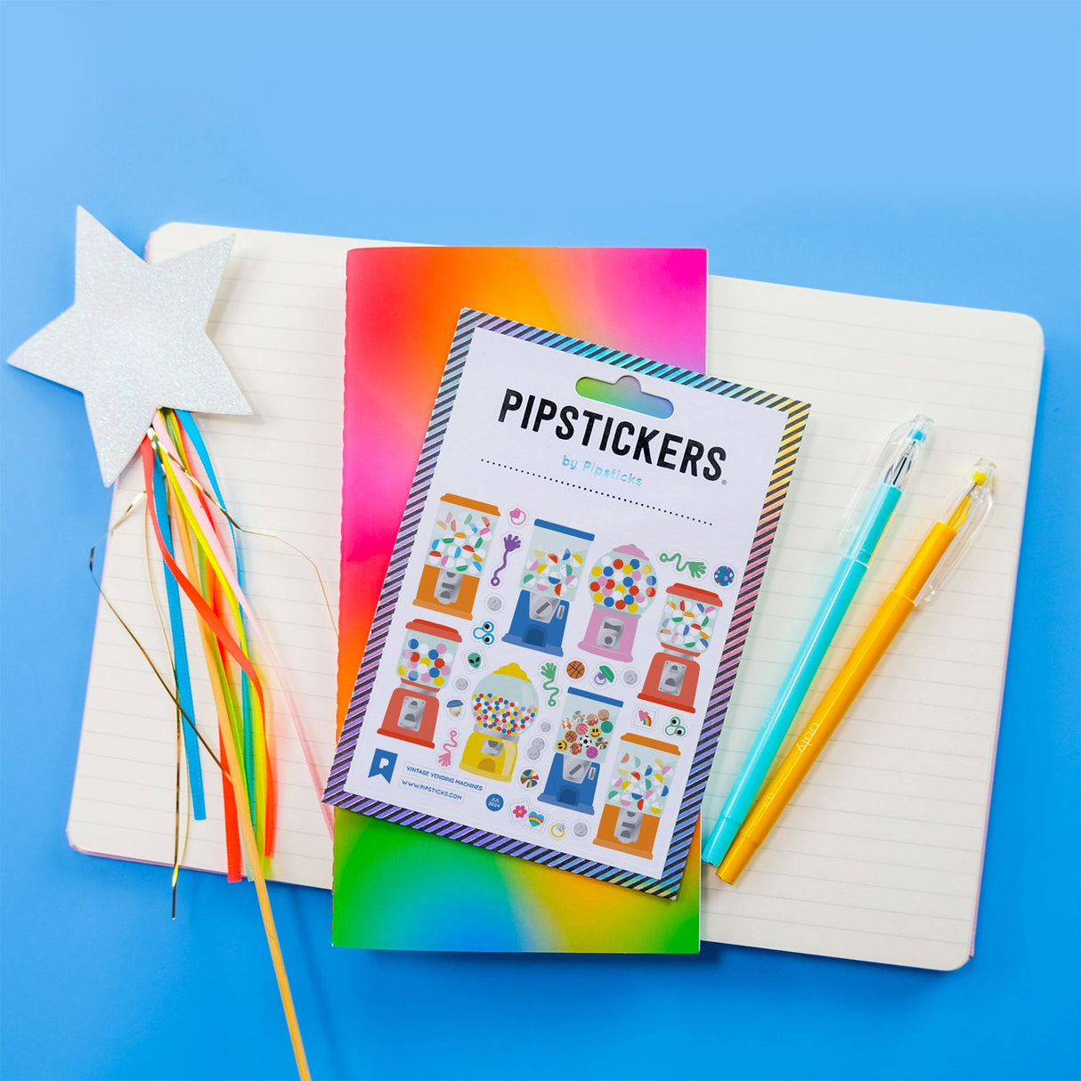 Pipsticks - Vintage Vending Machines Stickers
