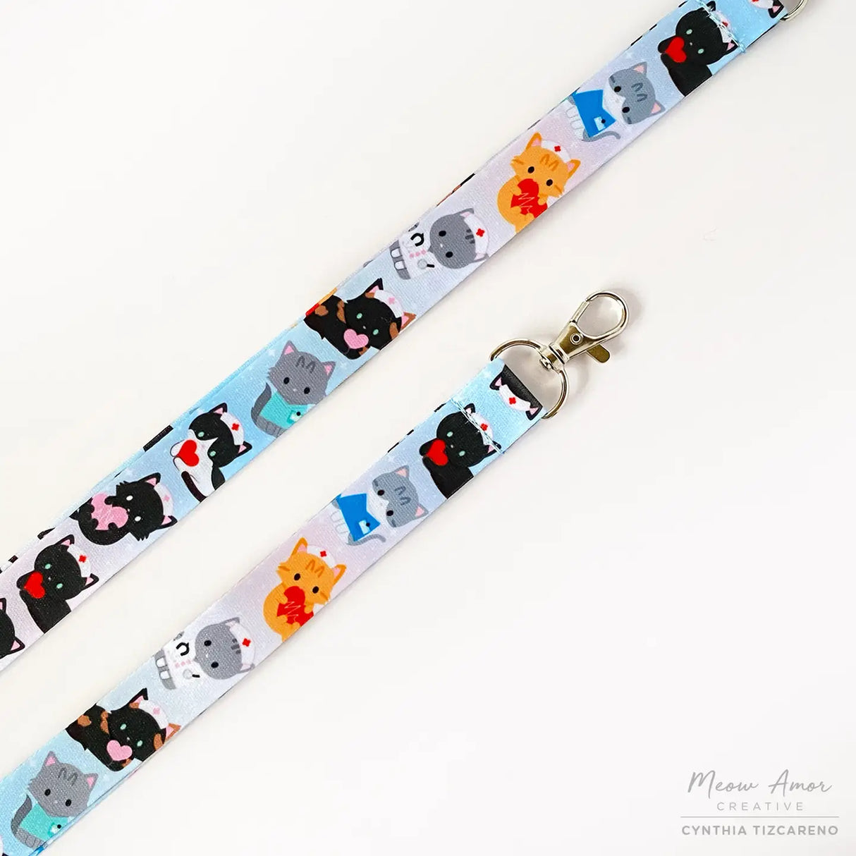 Meow Amor Creative - Medical Cats Lanyard