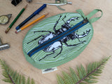 Stag Beetle Zippered Pouch