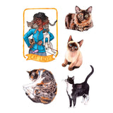 Cat's Meow Sticker Book