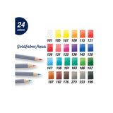 Faber-Castell Goldfaber Aqua Watercolor Pencils - Tin of 24