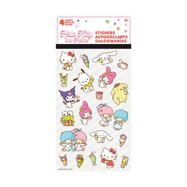 Hello Kitty My Favorite Flavor Stickers