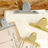 Small Steel Clip PENCO Clampy Gold
