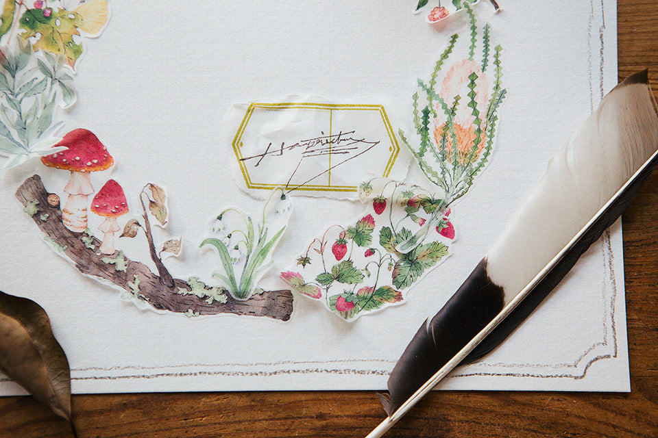 OURS Studio Wild Wreath 2 Washi Tape