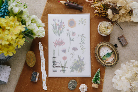 OURS Studio Flowers Sticker Pack