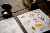 OURS Studio Mushroom Recipe Stamp Sticker