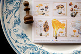 OURS Studio Mushroom Recipe Stamp Sticker
