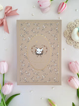 leelajournals Calico Cat A5 TRP Grid Notebook