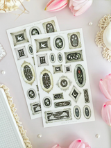 leelajournals Whimsical Deco Framed Sticker Sheet - 2 pc Set

♡ 2pc sticker sheet set - 2 large

♡ pet matte (clear)

♡ all sheet dimensions estimated: L: 4x7 (in) | S: 4x3 (in)