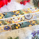 Pegushi Washi Tape - Gold Foil Lemon
15mm x 5m long washi tape
7 repeating patterns
Peggy is an illustrator, designer and Background Painter in TV animation specializing in vibrant colorful drawings and gold foil. Her work is inspired by Chinese folklore imagery she grew up with and wishes to spread her interpretation of her culture. She also has a great fondness for the ocean and all marine life, and hope to spread the love for all water dwelling creatures.