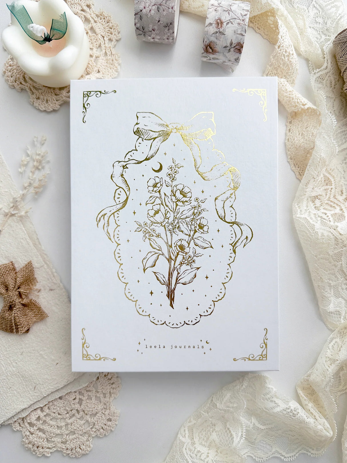 Lily of the Valley Notebook A5 (dotted)