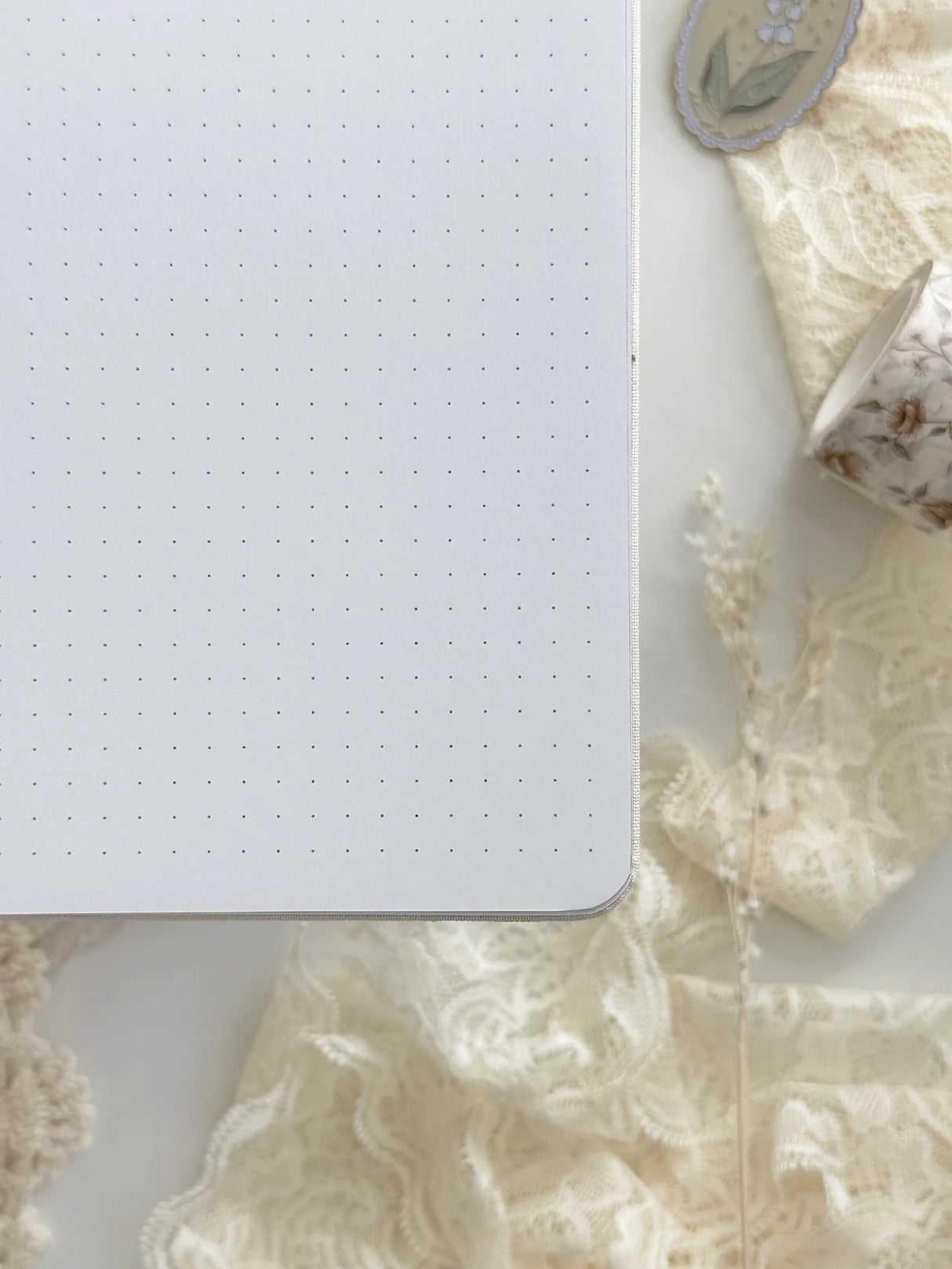 Lily of the Valley Notebook A5 (dotted)