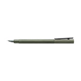 Faber-Castell NEO Slim Fountain Pen - Aluminum Olive Green