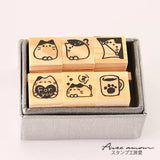 Stamp Studio Ai Mini Stamp Set of 6 - Cat