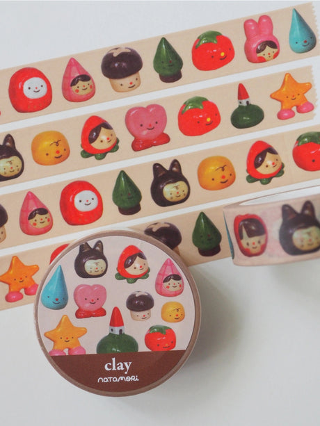 Clay Washi Tape by natamori