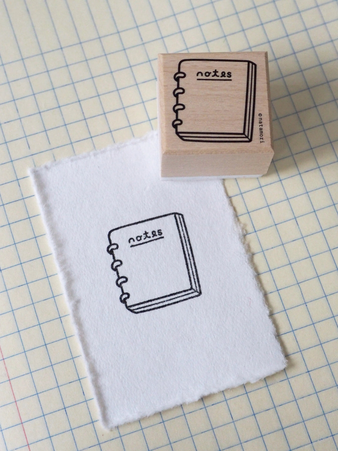 Notebook Stamp by natamori