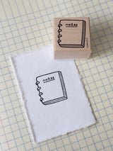 Notebook Stamp by natamori