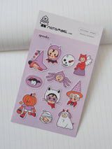 Spooky Sticker Sheet by natamori