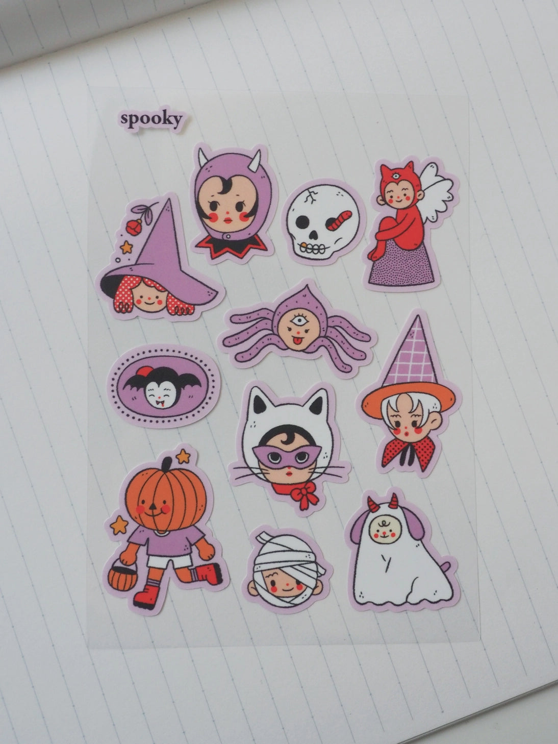 Spooky Sticker Sheet by natamori