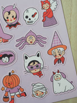 Spooky Sticker Sheet by natamori