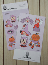 Spooky Sticker Sheet by natamori