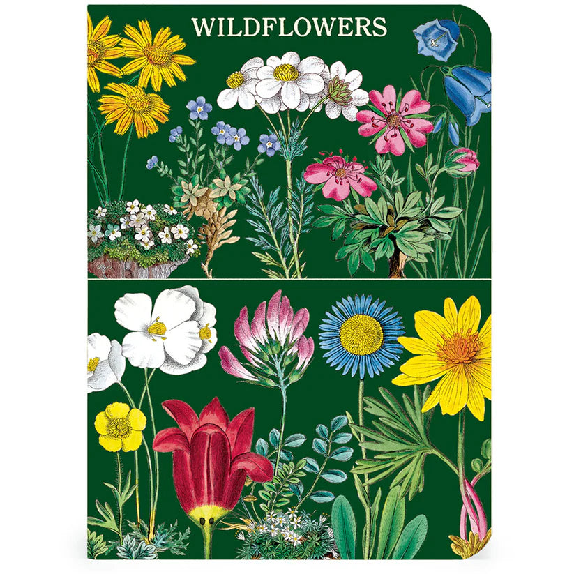 Cavallini & Co. 3 Mini Notebooks - Wildflowers 2