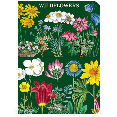 Cavallini & Co. 3 Mini Notebooks - Wildflowers 2