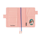Hobonichi Techo 2026 Original Book & Cover - Candy Stripper: Random Dog & Cat (Pink) [JPY/A6/April Start]