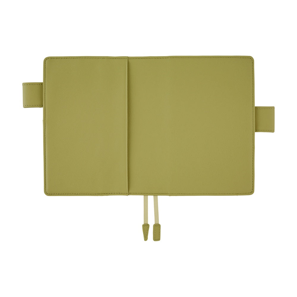 Hobonichi Techo 2026 Original Book & Cover - Leather: Sage Green [ENG/A6/Jan Start]