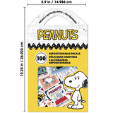 Peanuts Decal Variety Pack (100-Pack)