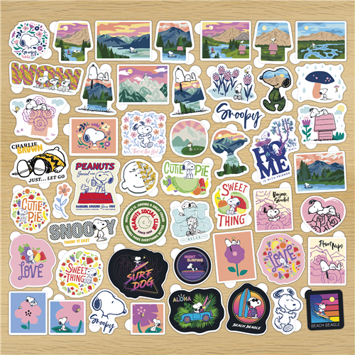 Peanuts Decal Variety Pack (100-Pack)