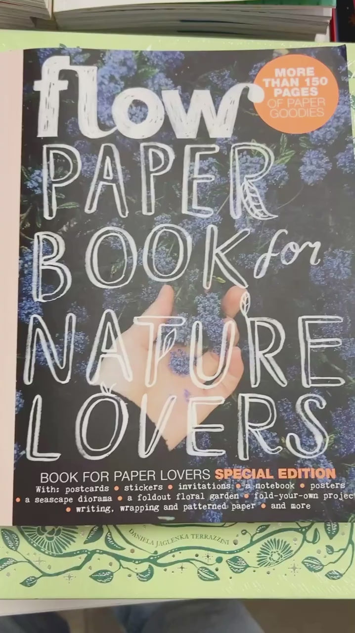 Flow: Paper Book For Nature Lovers