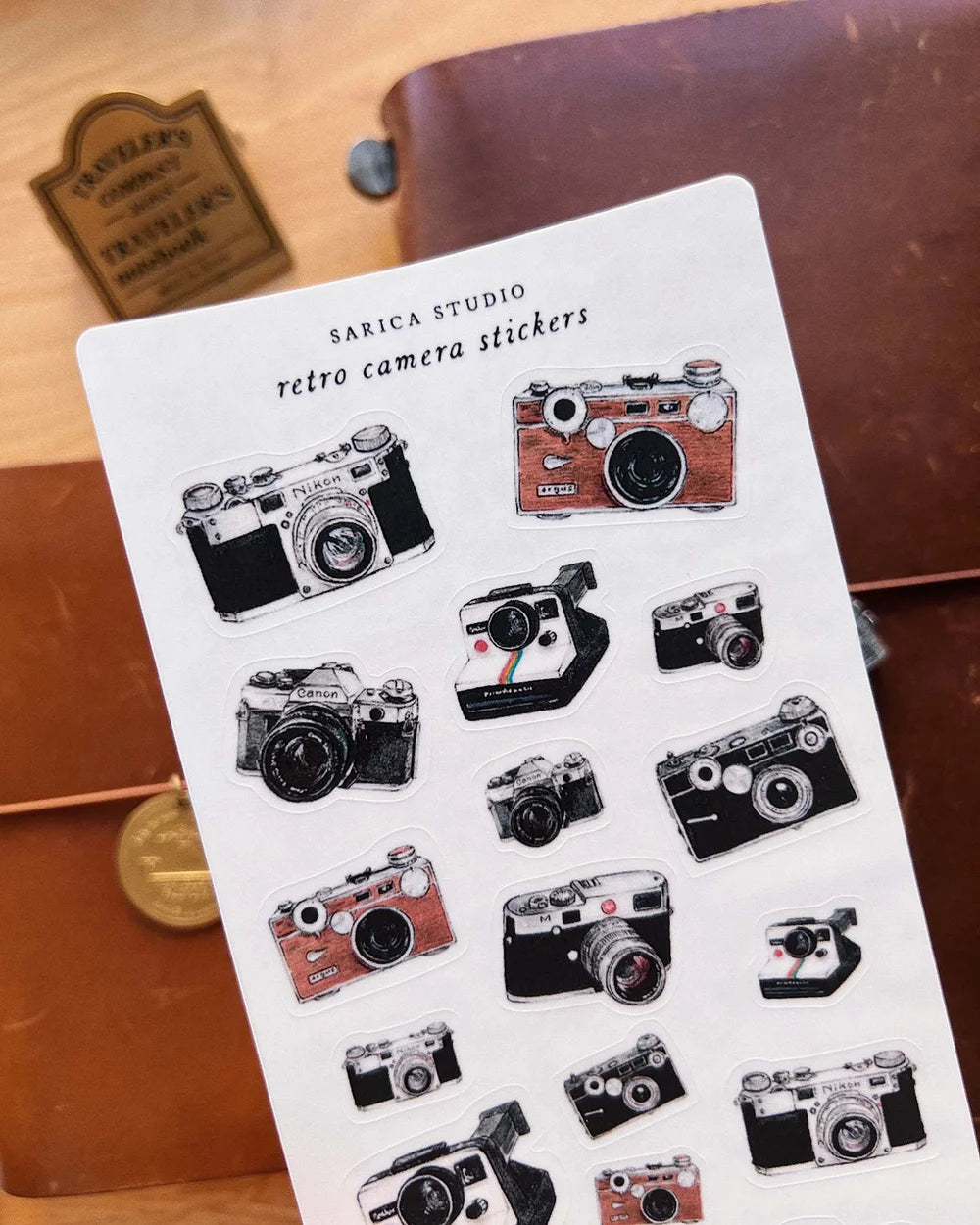 Sarica Studio Retro Camera Stickers