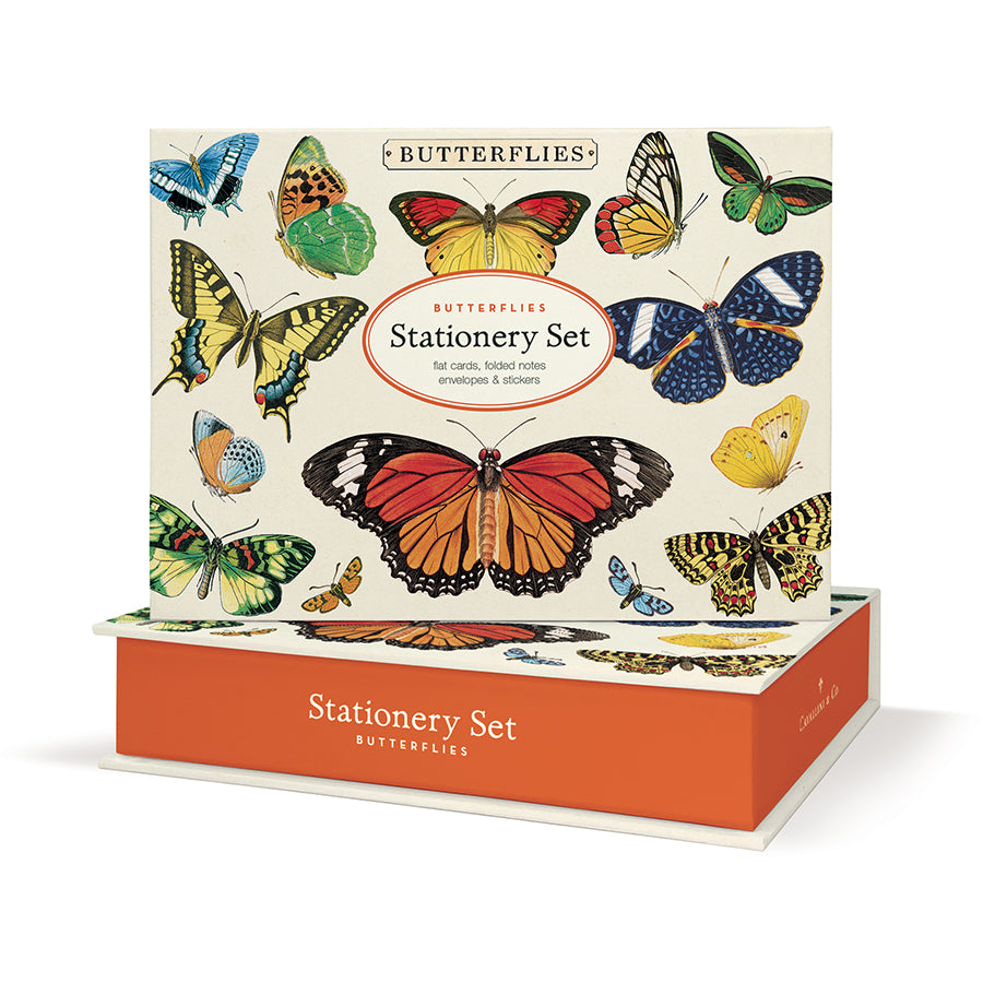 Butterflies Stationery Set Cavallini & Co.