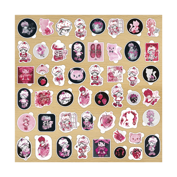 Strawberry Shortcake Decal Variety Pack (100-Pack)
