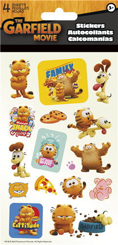 The Garfield Movie Stickers