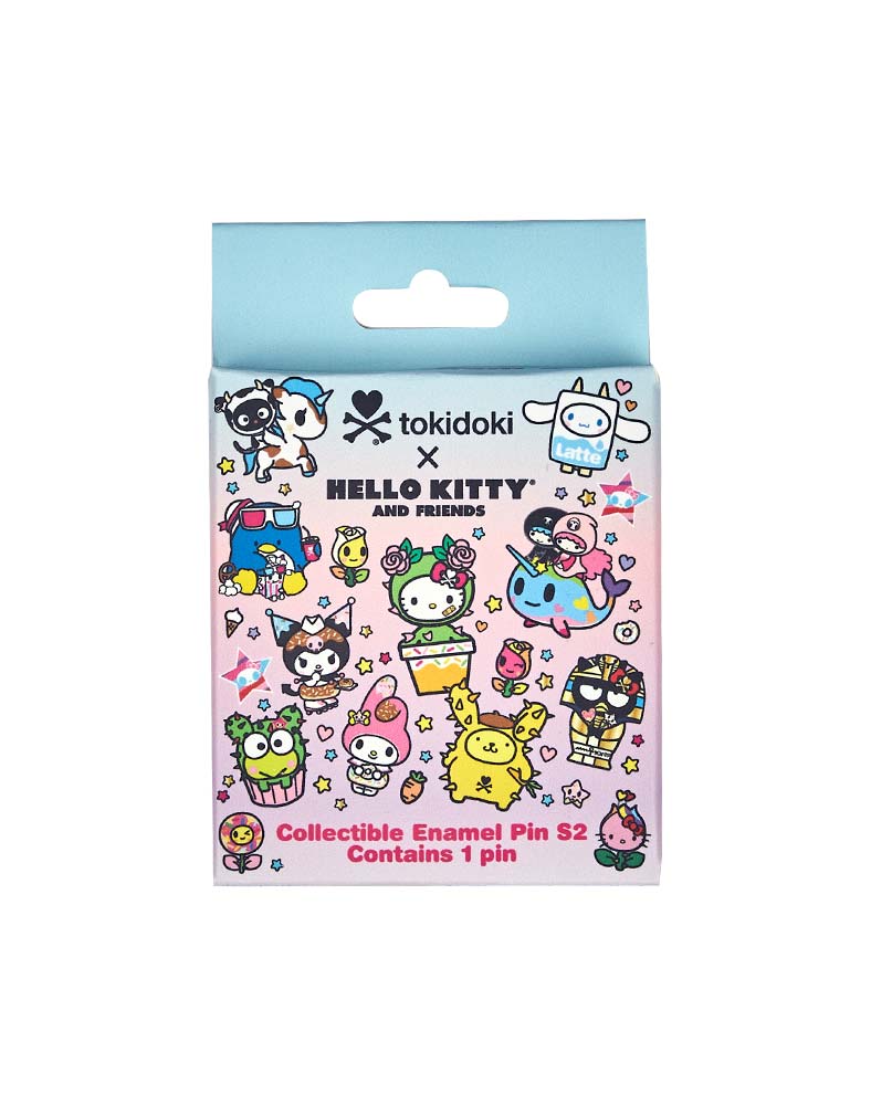 Tokidoki x Hello Kitty and Friends Series 2 Enamel Pin Blind Box