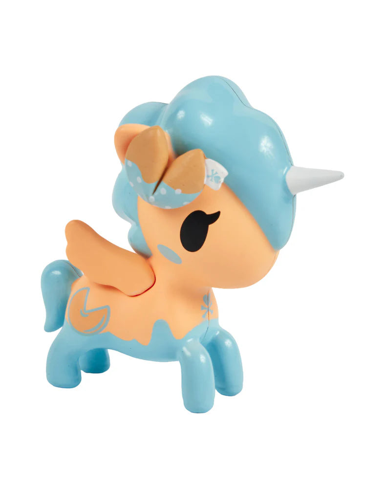 Good vibes and cute surprises are in your future!&nbsp; Each Fortune Cookie Unicorno Blind Box reveals one surprise figure and a special fortune inside!&nbsp; Open to discover which Unicorno destiny has chosen for you!&nbsp; With 9 adorable designs, each Unicorno is filled with sweetness, sparkle, and a touch of good luck!&nbsp; Collect them all and see what fortune awaits!