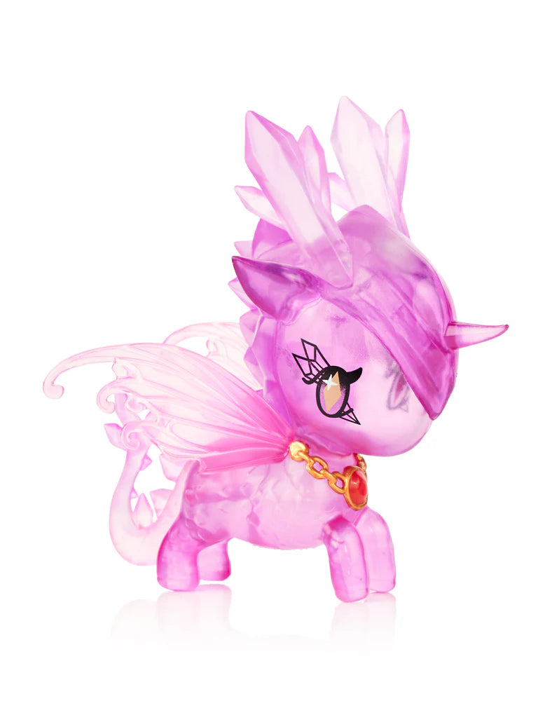 The heat is on! The Mystical Dragon Unicornos have landed, bringing sparkle, scales, and a whole lot of cuteness! From Blaze’s fiery glow to Frostwing’s icy shimmer, each dragon is ready to scale up the sparkle in your collection! Don’t forget the rare Inferno chaser—he’s totally hot stuff!These Dragon Unicornos are puff-fectly & fierce, and ready to fly their way into your collection!